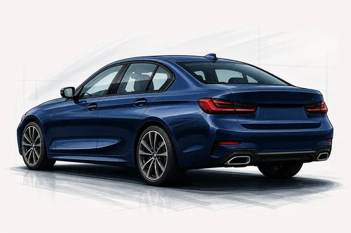 Sample rear-angle 2D vehicle sketch