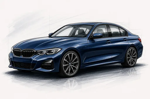 Sample side-front 2D vehicle sketch